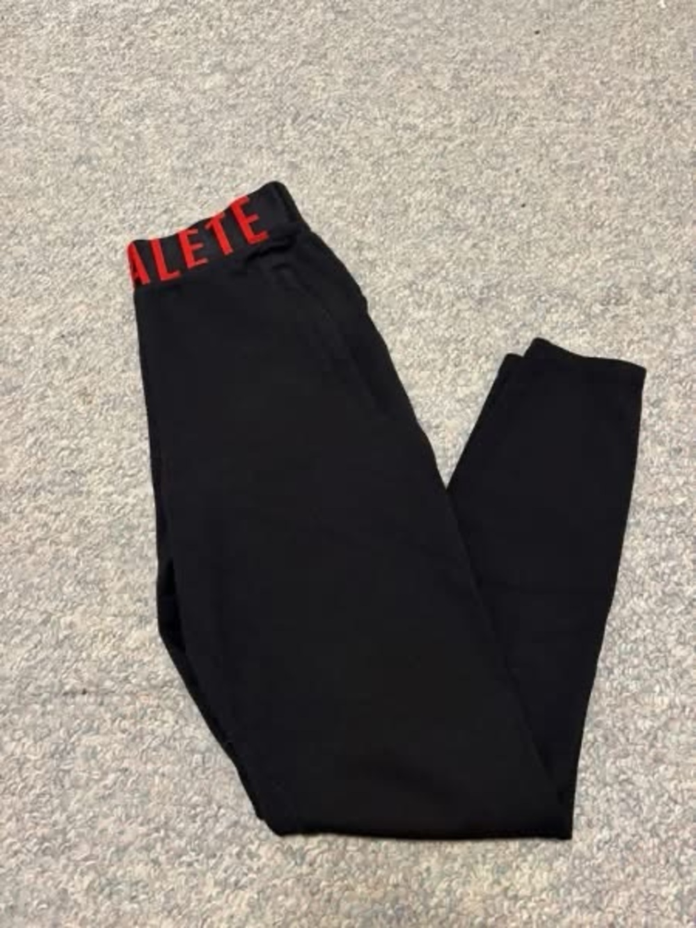 Alphalete Joggers with Red Branding